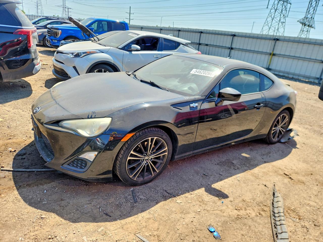 2013 Scion FR-S, VIN JF1ZNAA10D2733039 — Rear end