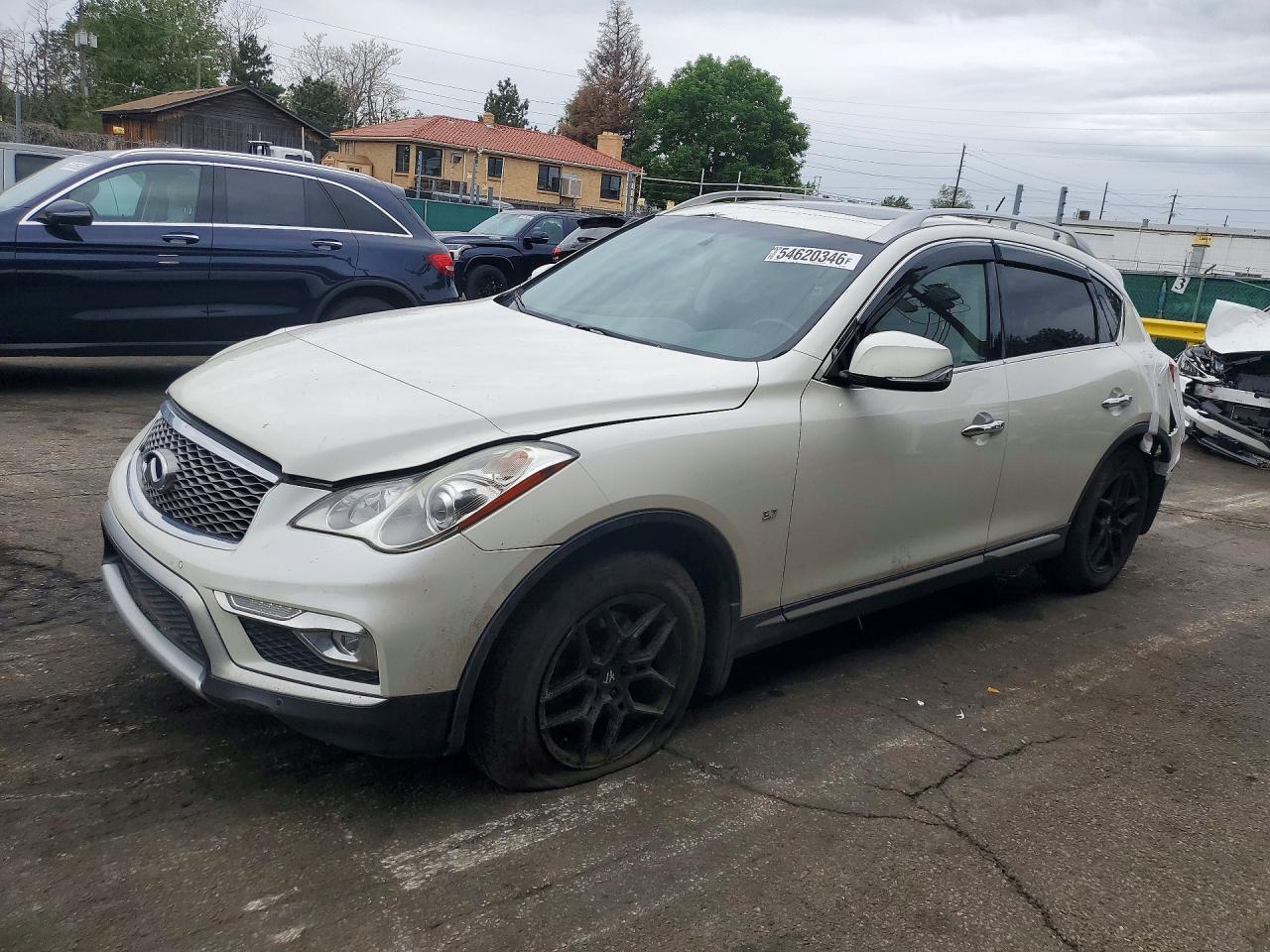2017 Infiniti QX50, VIN JN1BJ0RR4HM402022 — Зад