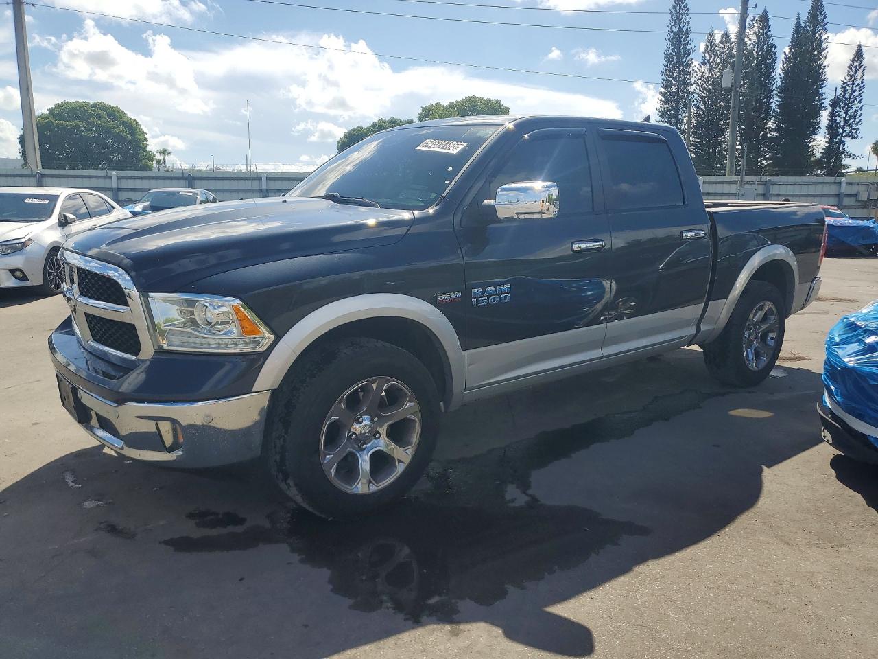 2018 Ram 1500 Laramie, VIN 1C6RR7NT4JS148898 — Prior damage history