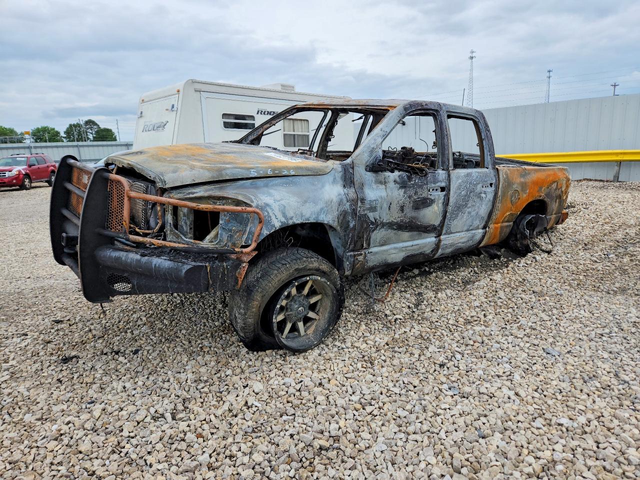 2008 Dodge RAM, VIN 3D3KS28A58G112853 — Burn