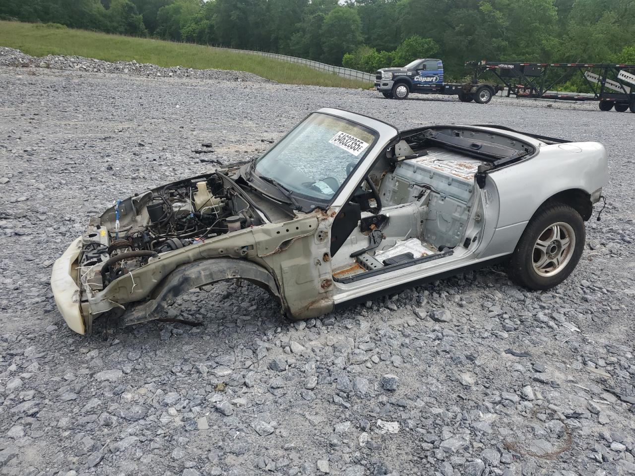 1991 Mazda MX-5 Miata Special Edition, VIN JM1NA3518M0205934 — Stripped