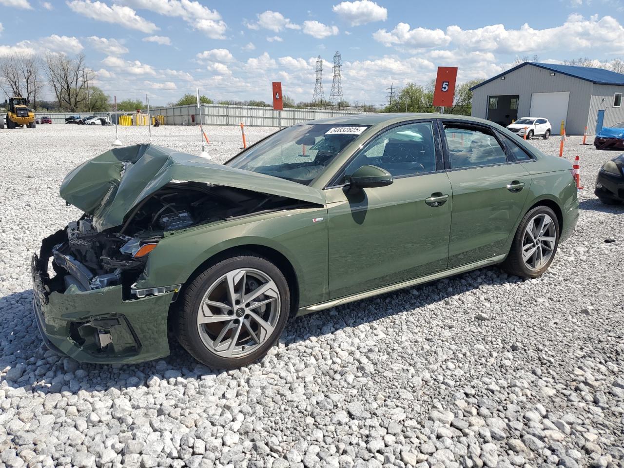 2025 Audi A4 S line Premium Plus, VIN WAUEAAF48SN000964 — Front end