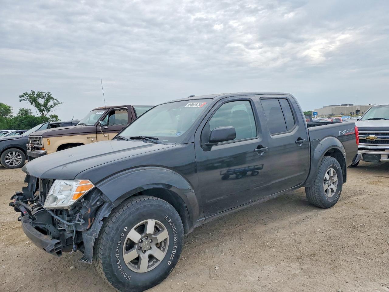 2011 Nissan Frontier SV, VIN 1N6AD0EVXBC435751 — Front end