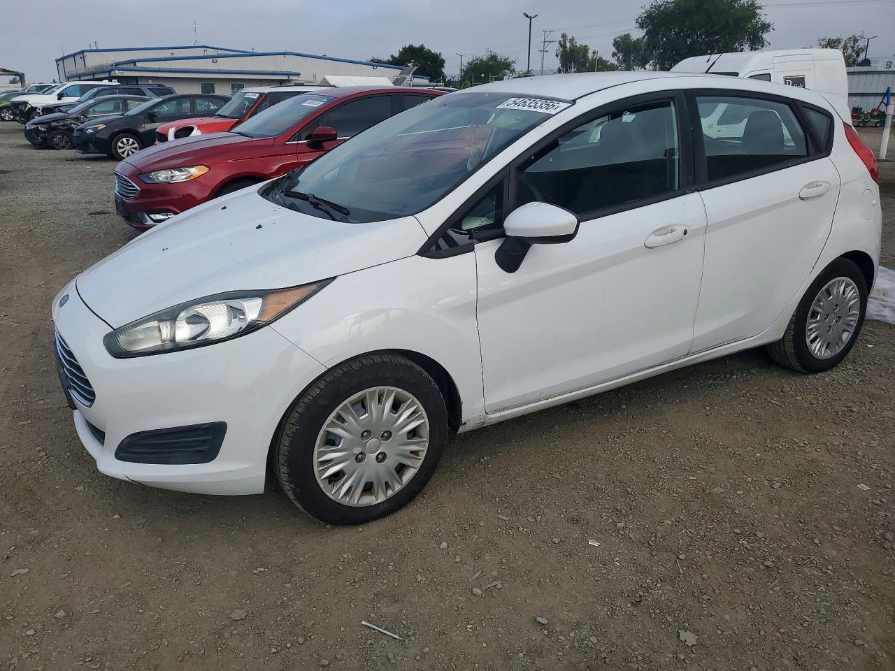 2014 Ford Fiesta S, VIN 3FADP4TJ8EM148643 — Rear end