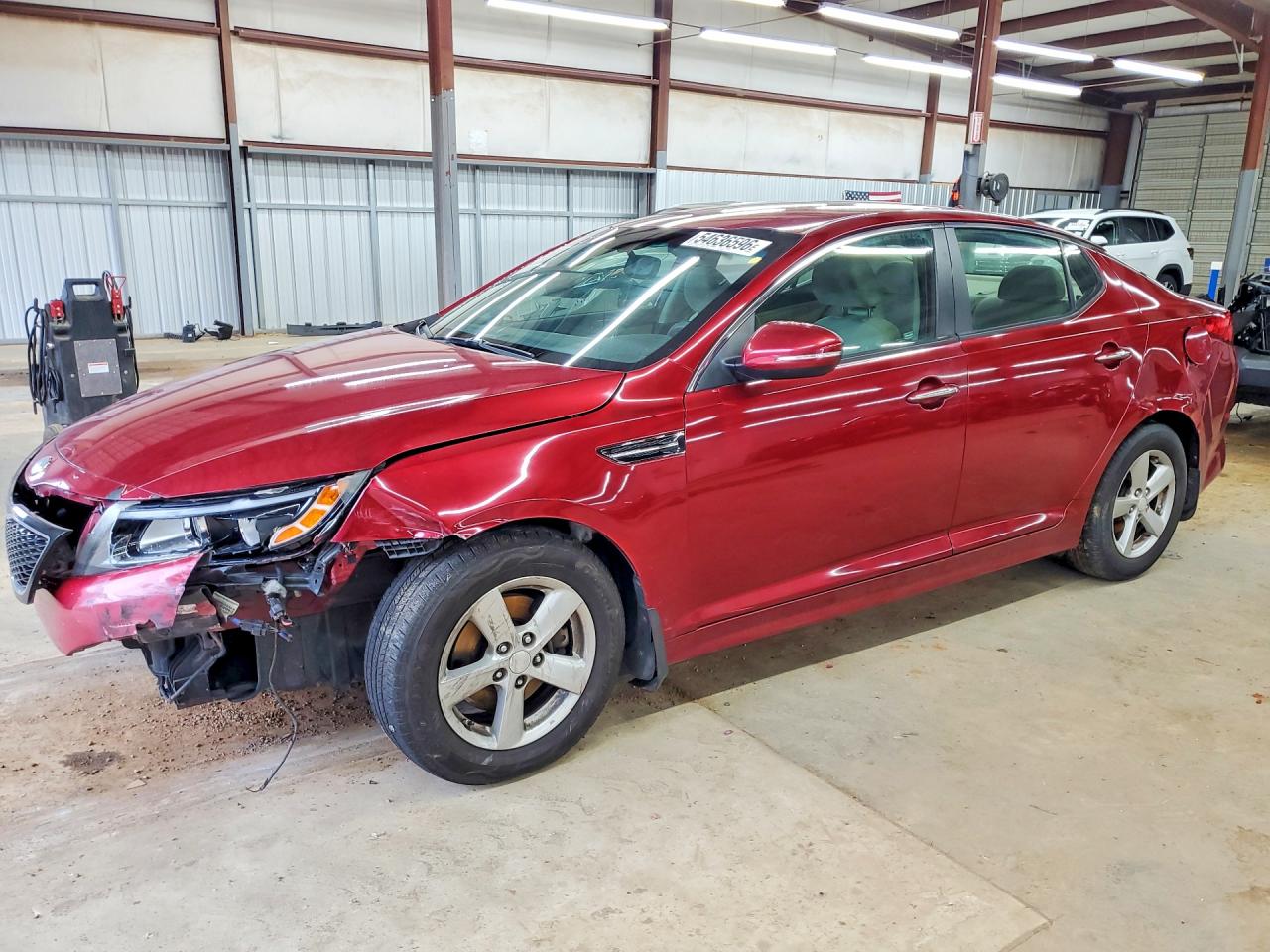 2014 Kia Optima LX, VIN 5XXGM4A75EG287606 — Vandalism