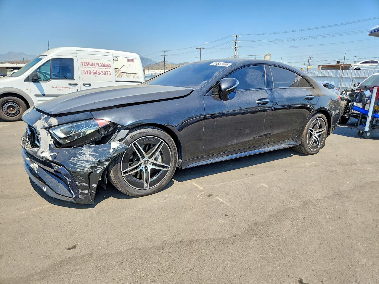 2022 Mercedes-Benz CLS 450, VIN W1K2J5KB2NA105261 — Front end