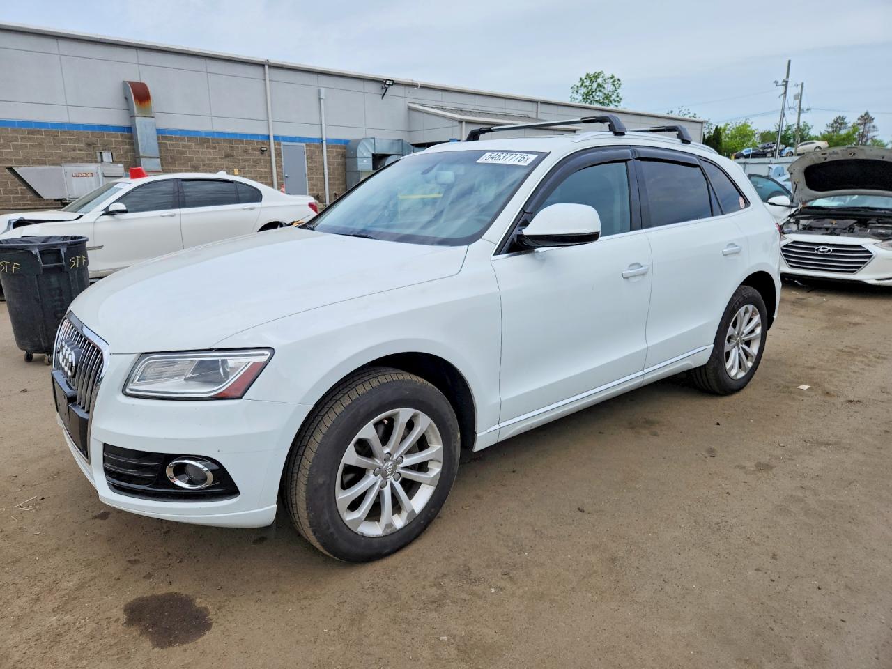 2015 Audi Q5 Premium, VIN WA1CFAFP4FA100749 — Undercarriage