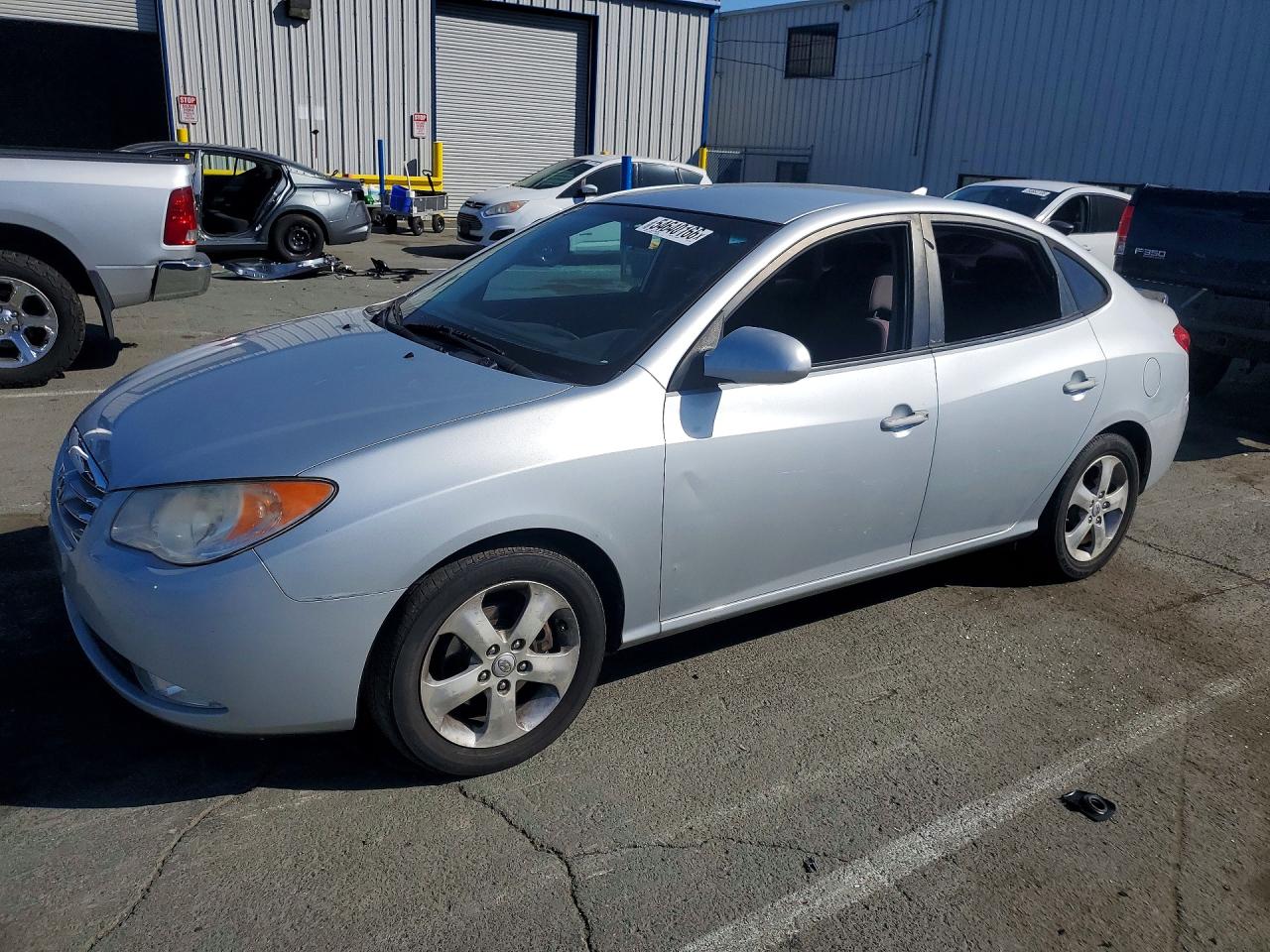 2010 Hyundai Elantra GLS, VIN KMHDU4AD2AU172616 — Vandalism