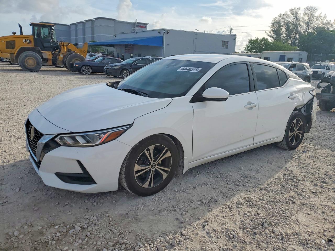 2020 Nissan Sentra SV, VIN 3N1AB8CV8LY221475 — Rear end
