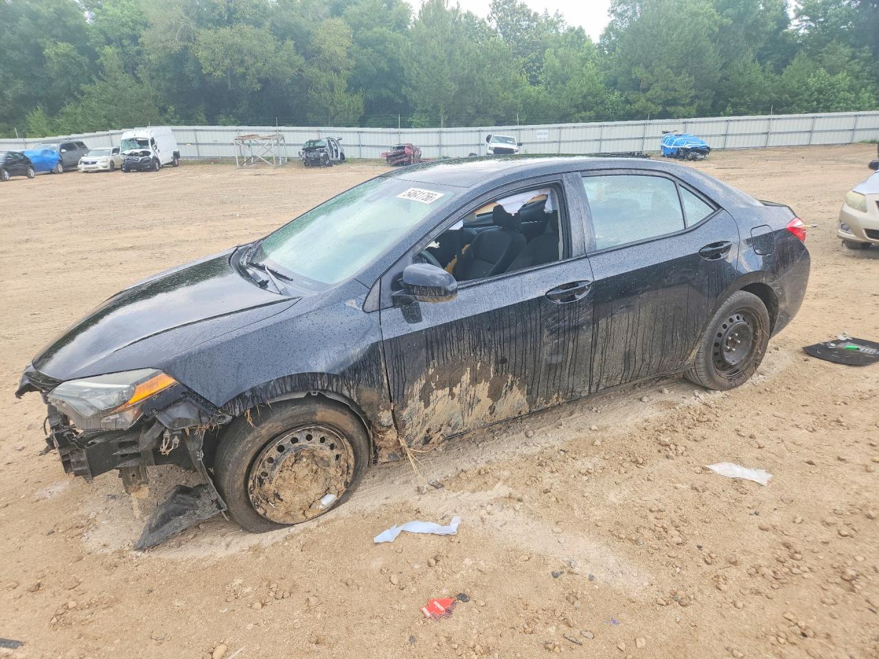 2019 Toyota Corolla LE, VIN 5YFBURHE8KP941271 — Front end