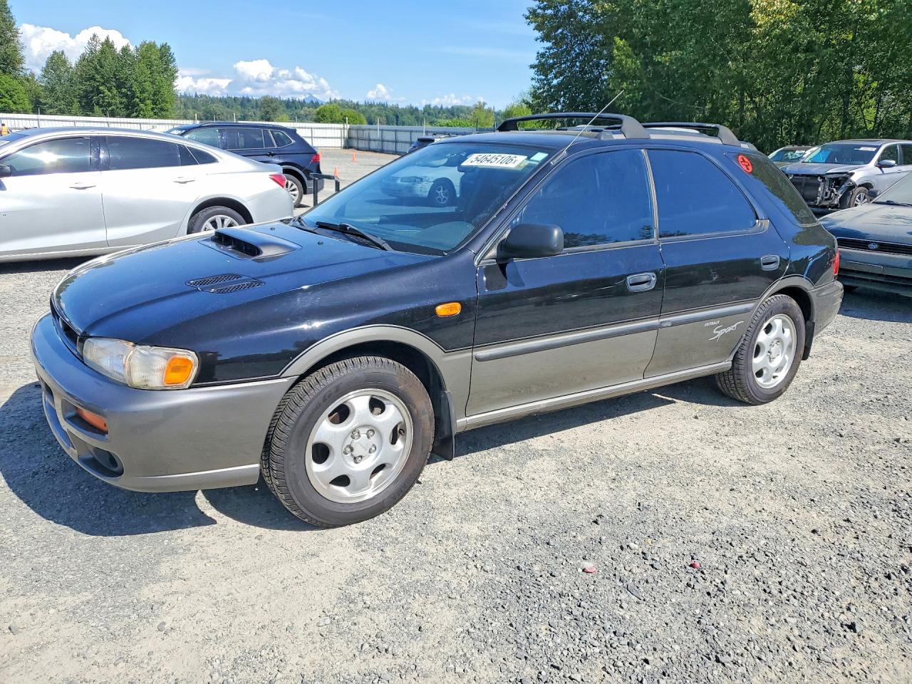 1998 Subaru Impreza Outback Special Sports, VIN JF1GF4857WH804798 — Перед