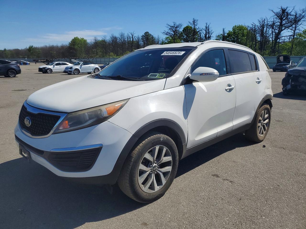 2015 Kia Sportage LX, VIN KNDPB3AC7F7747579 — Rear end