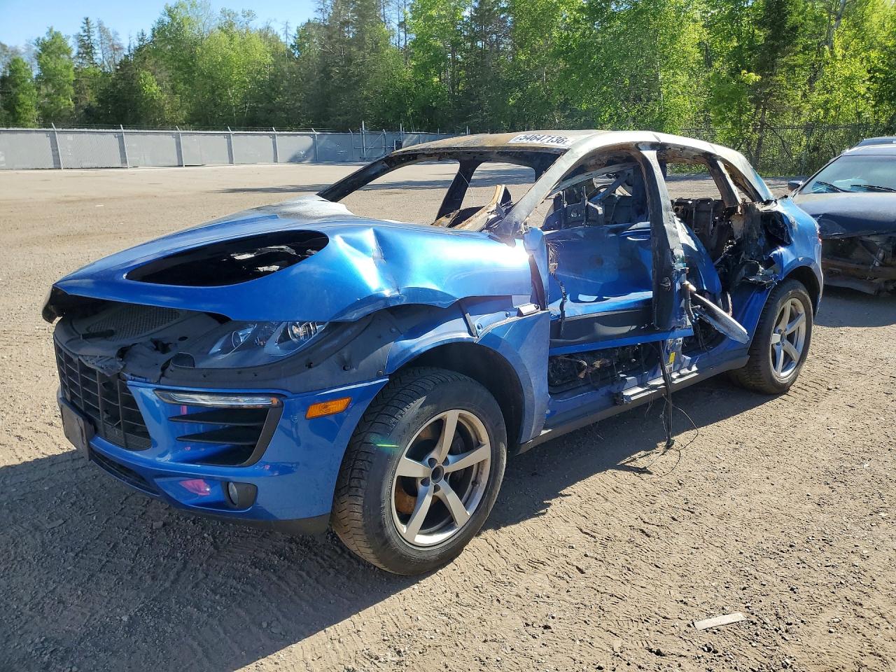 2017 Porsche Macan, VIN WP1AA2A53HLB06085 — Burn