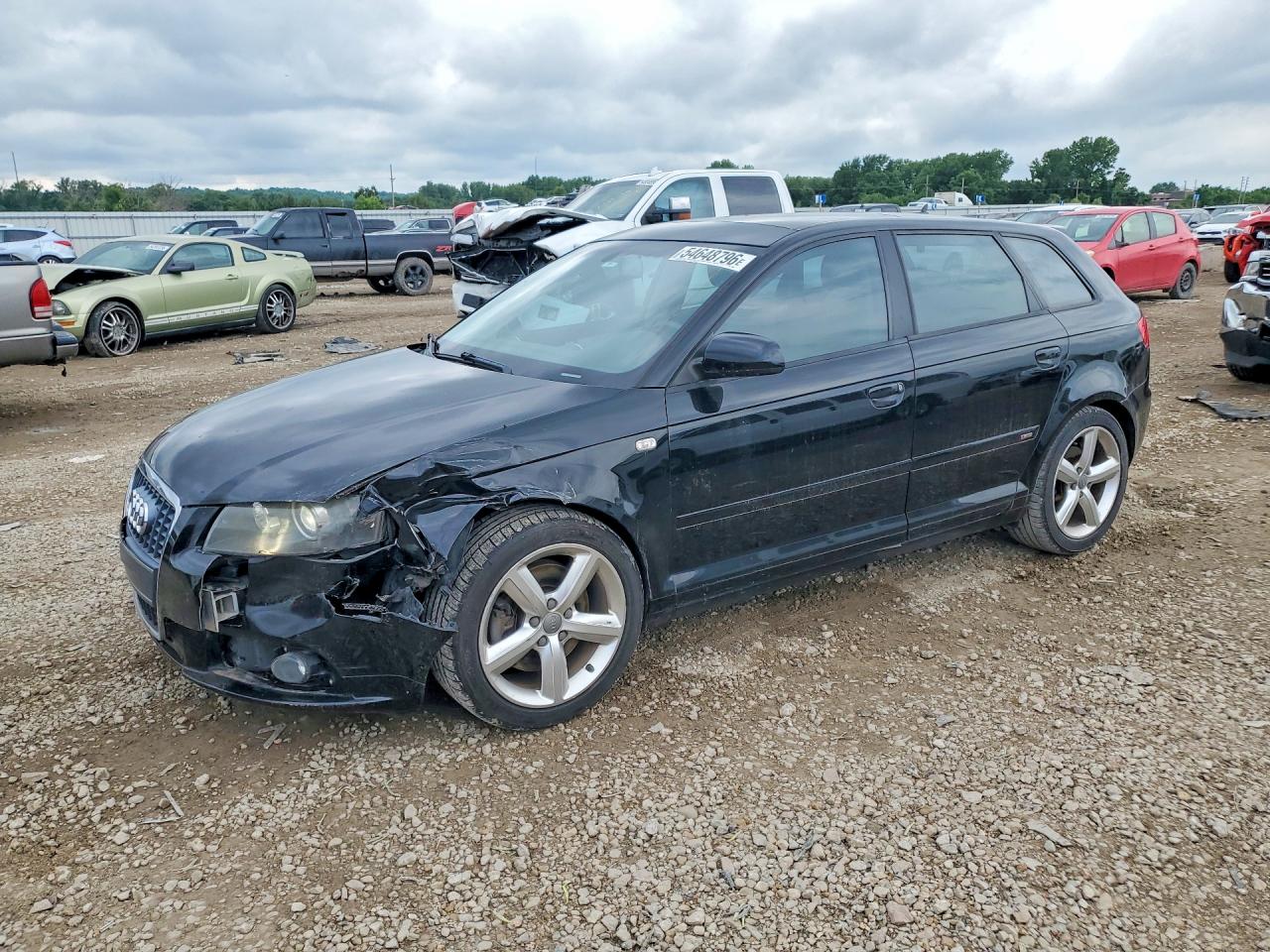 2008 Audi A3, VIN WAUHF78P08A006606 — Перед