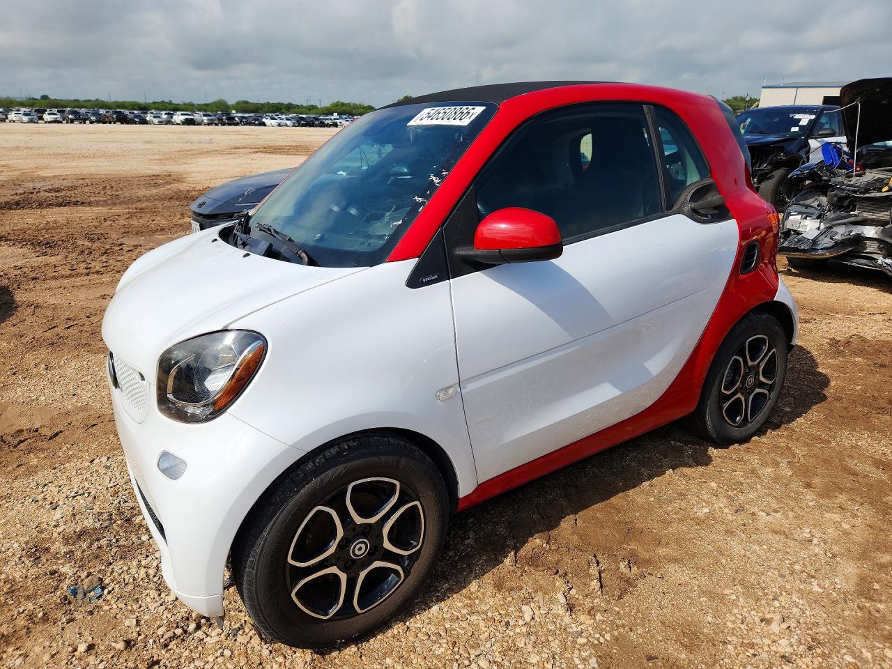 2018 Smart fortwo Passion, VIN WMEFJ9BA0JK283377 — Minor dents and scratches