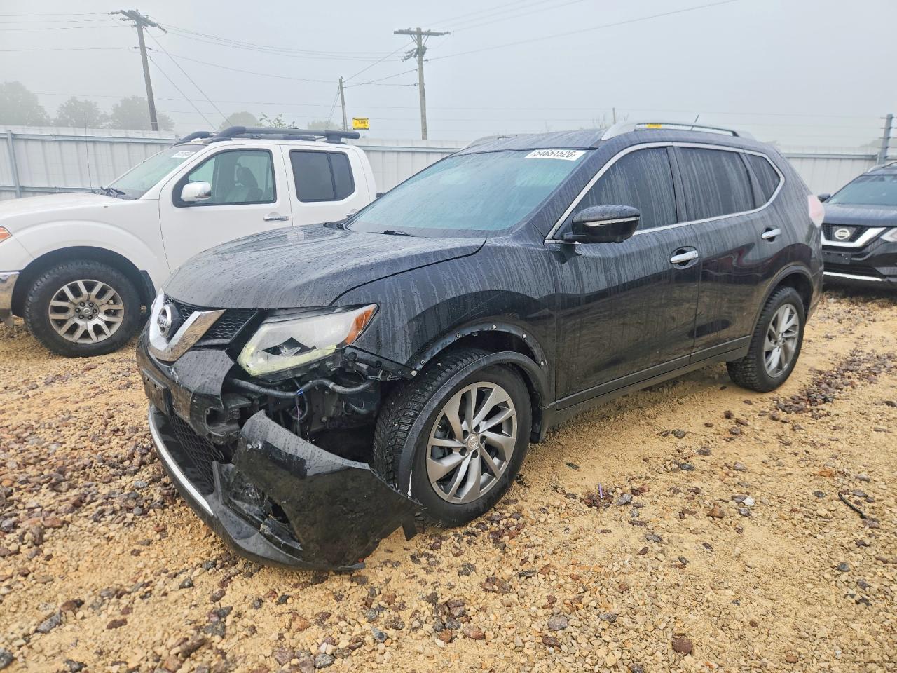 2014 Nissan Rogue SL, VIN 5N1AT2MV1EC756340 — Front end