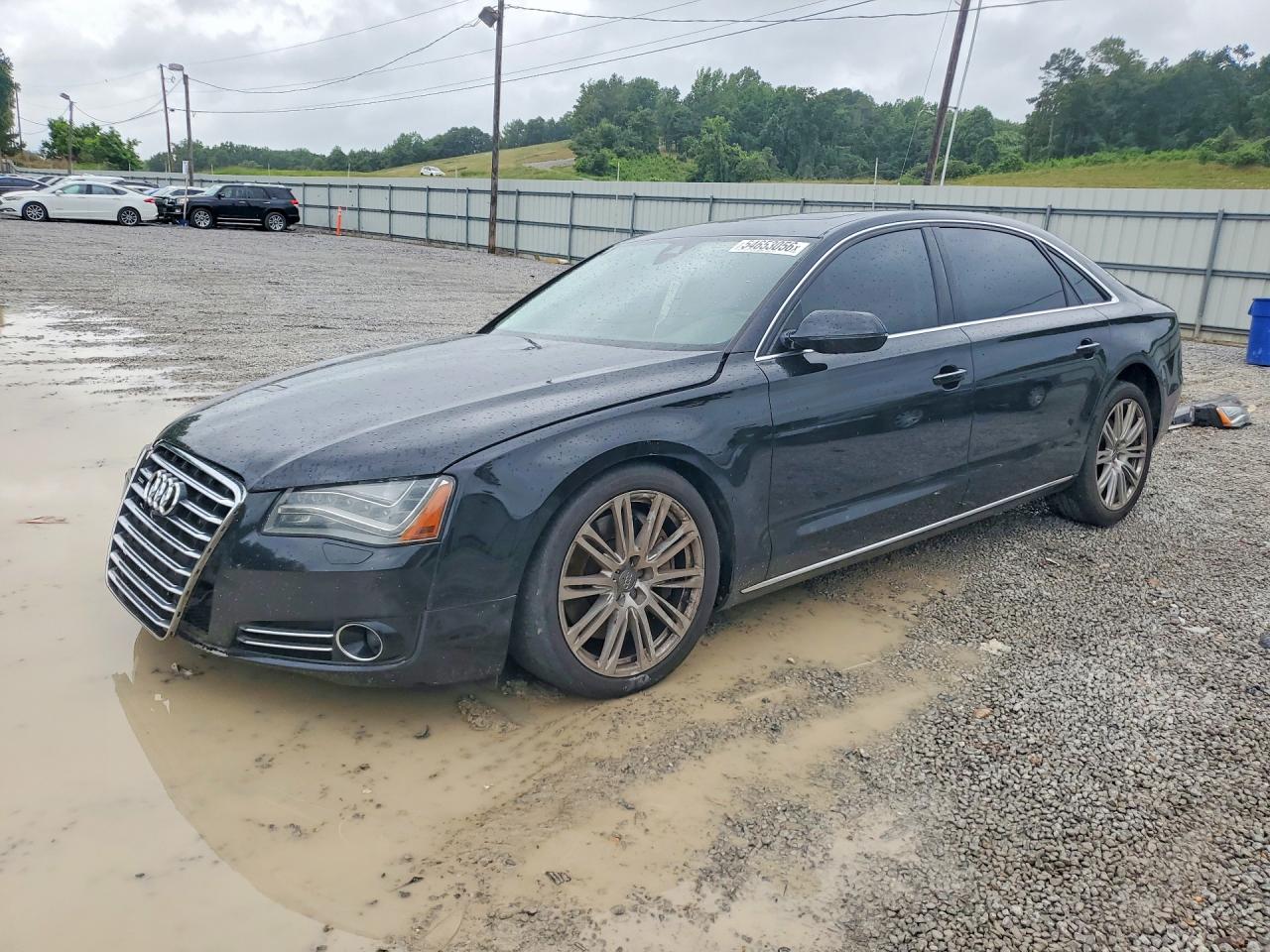 2014 Audi A8 4.0T, VIN WAUR2AFD6EN005051 — Front end
