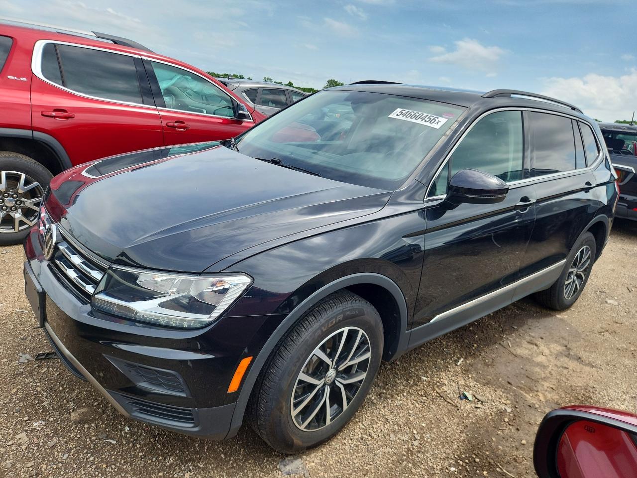 2021 Volkswagen Tiguan SE, VIN 3VV2B7AXXMM117869 — Water / flood
