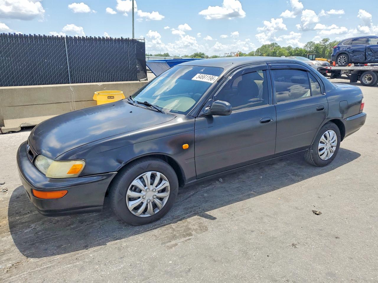 1997 Toyota Corolla CE, VIN 1NXBA02E9VZ614121 — Minor dents and scratches