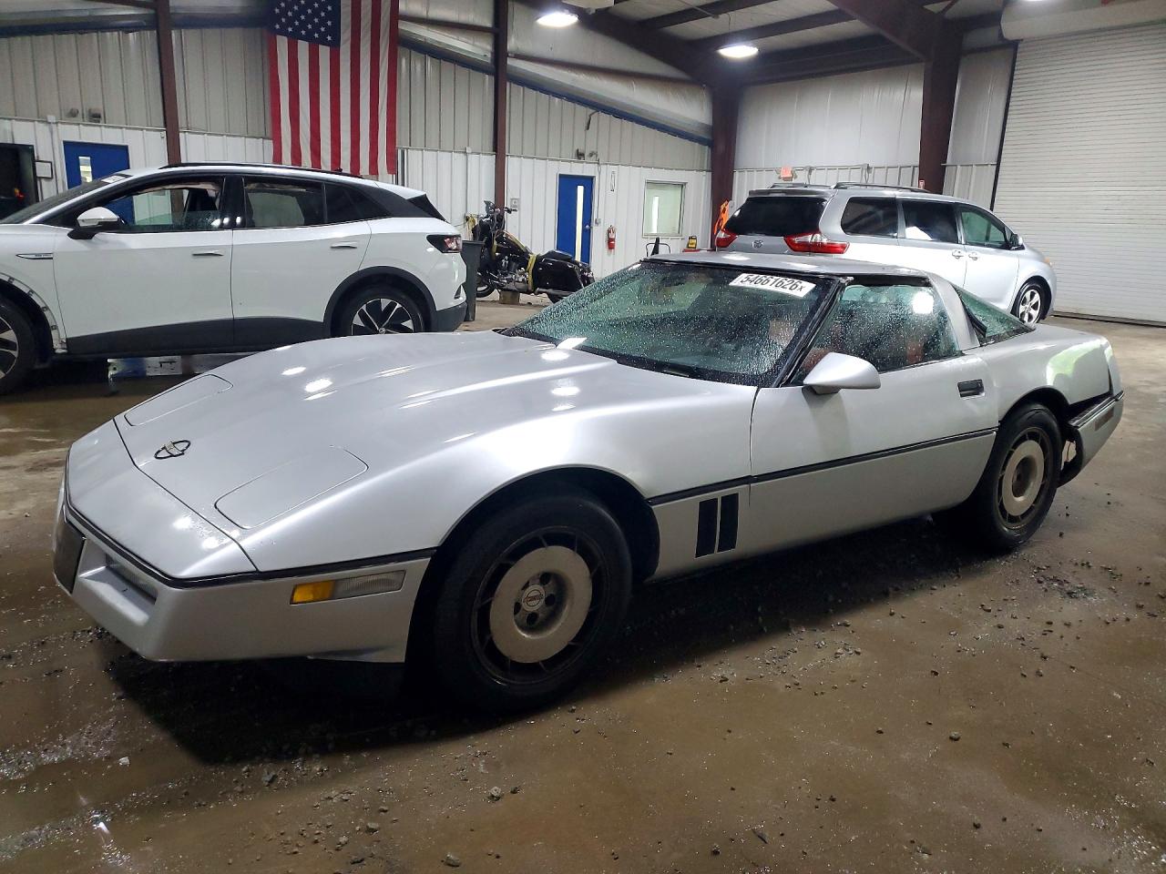 1984 Chevrolet Corvette, VIN 1G1AY0784E5128236 — Rear end