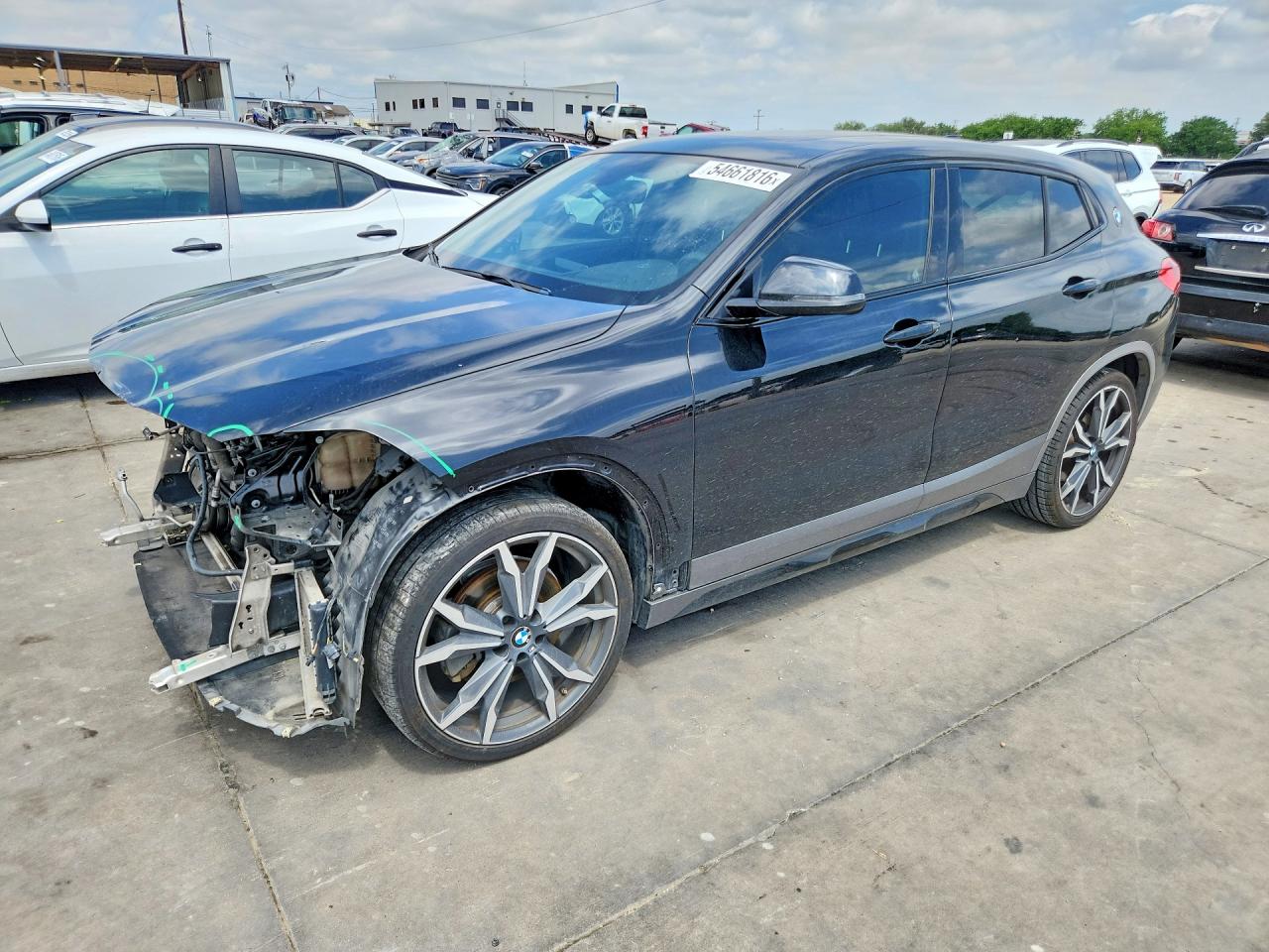 2018 BMW X2 sDrive28i, VIN WBXYJ3C30JEJ82300 — Front end