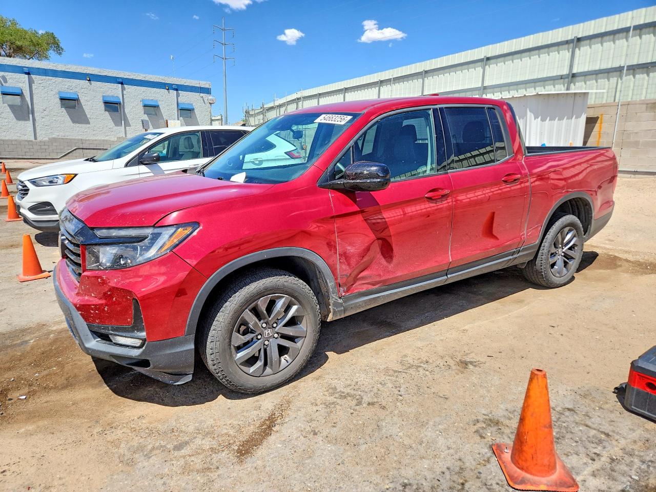 2021 Honda Ridgeline Sport, VIN 5FPYK3F18MB017450 — Minor dents and scratches