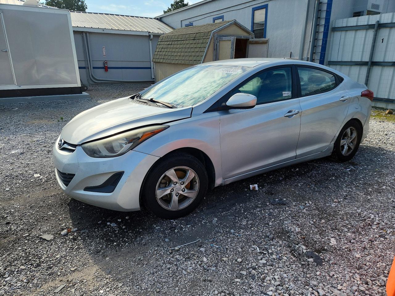 2014 Hyundai Elantra SE, VIN KMHDH4AE5EU184875 — Hail
