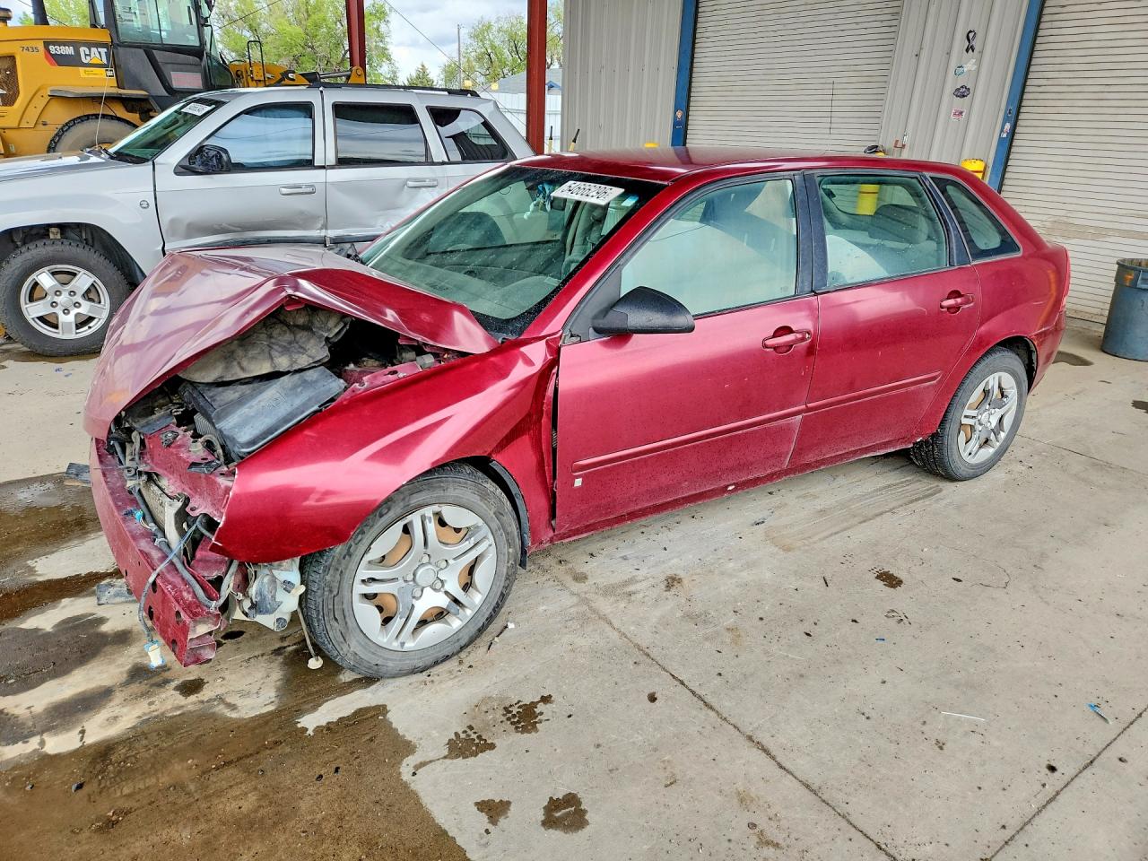2007 Chevrolet Malibu Maxx LS, VIN 1G1ZS68N27F142614 — Front end