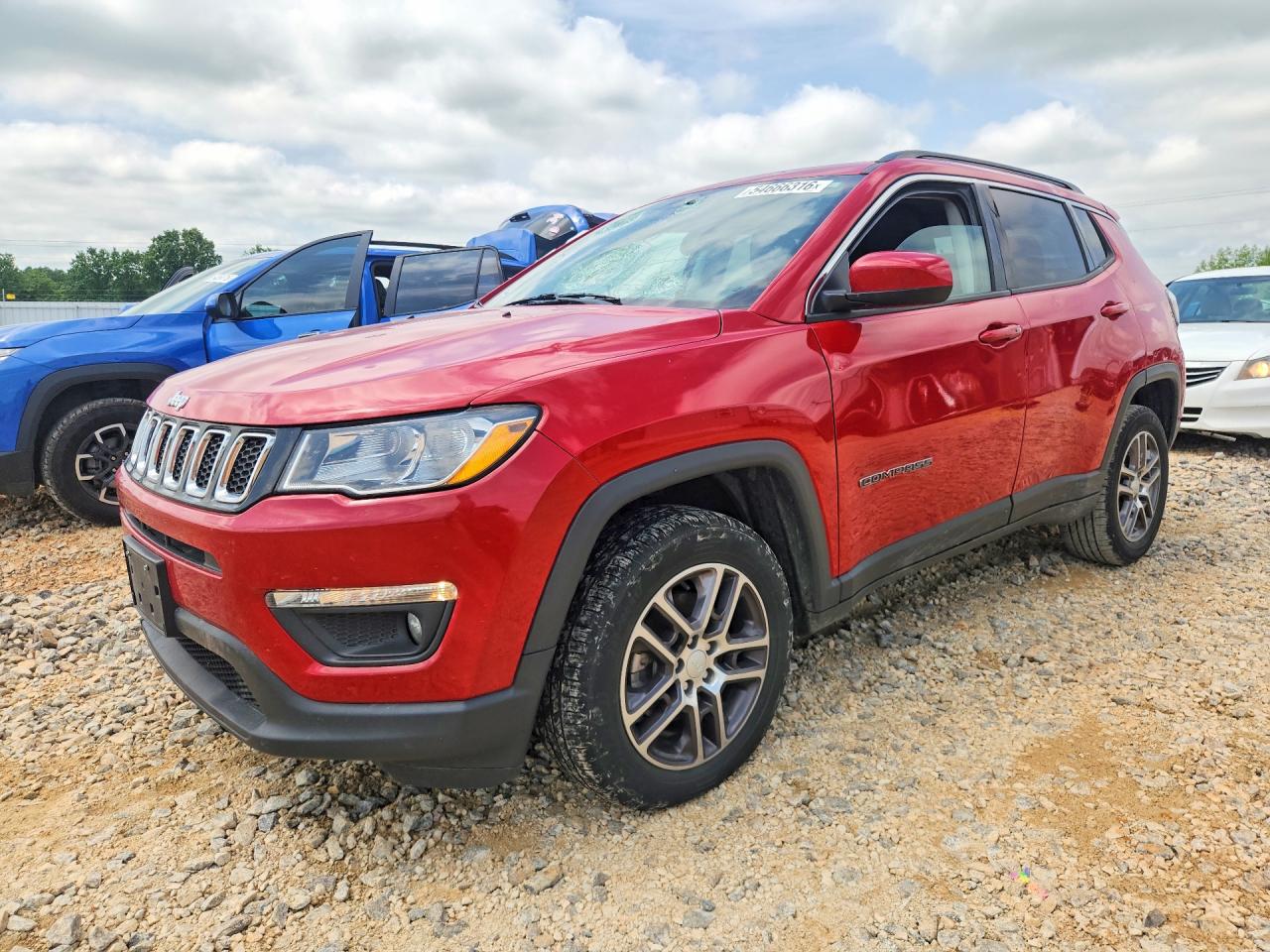 2020 Jeep Compass Latitude, VIN 3C4NJDBB8LT258539 — Hail