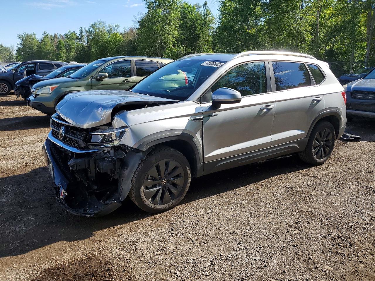 2024 Volkswagen Taos SE, VIN 3VVEX7B23RM011563 — Front end