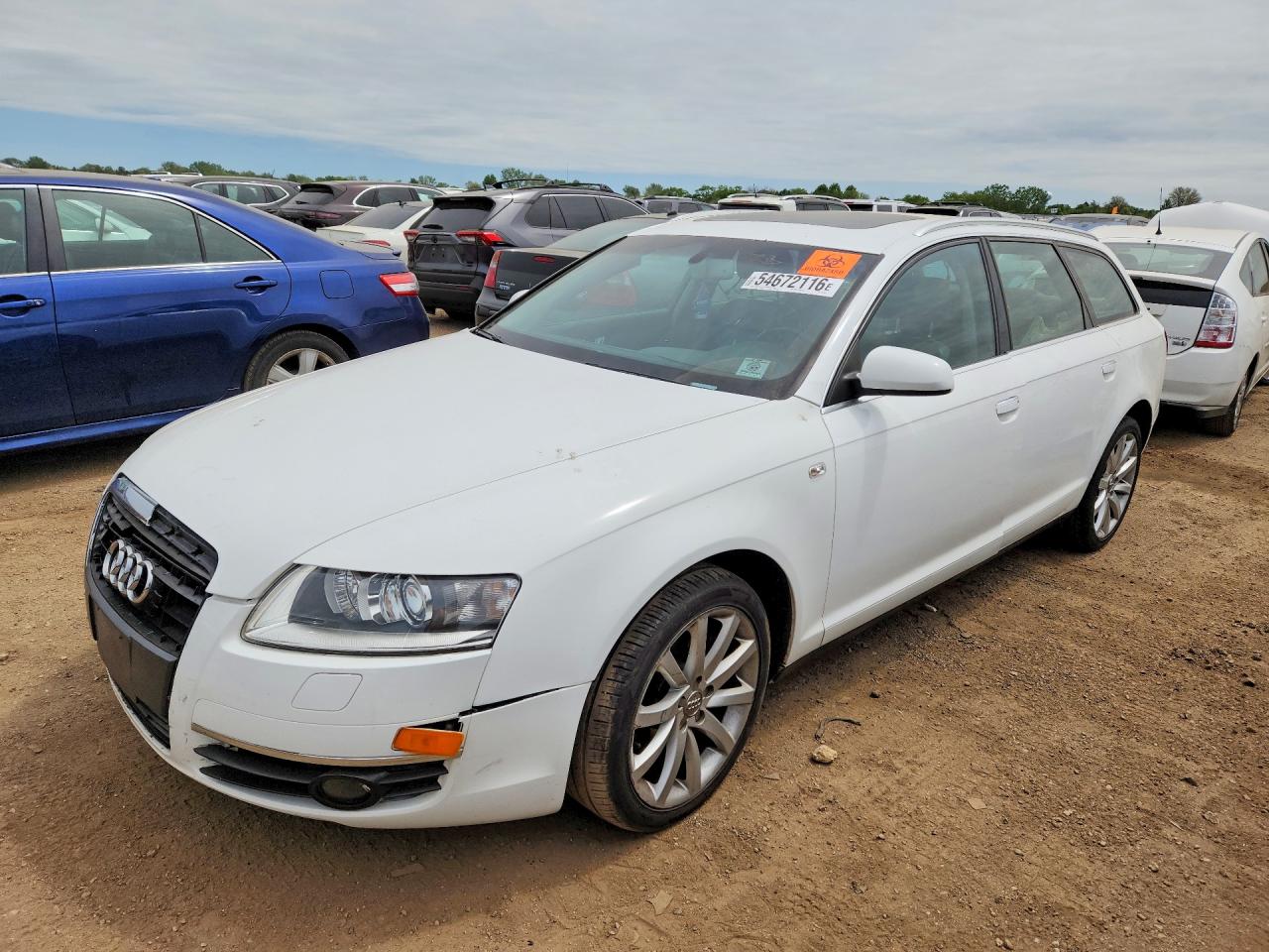 2007 Audi A6, VIN WAUKH74F57N137728 — Rear end