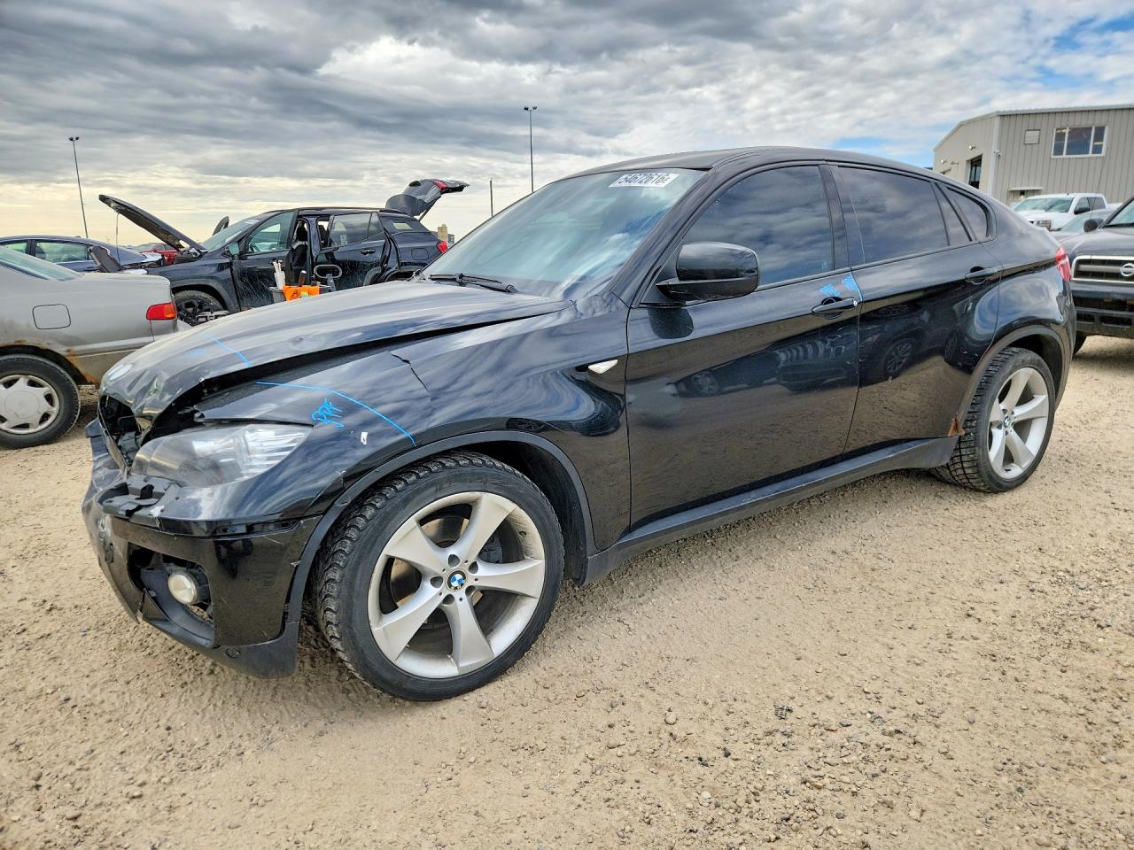 2012 BMW X6 35i, VIN 5UXFG2C53CLX09452 — Front end