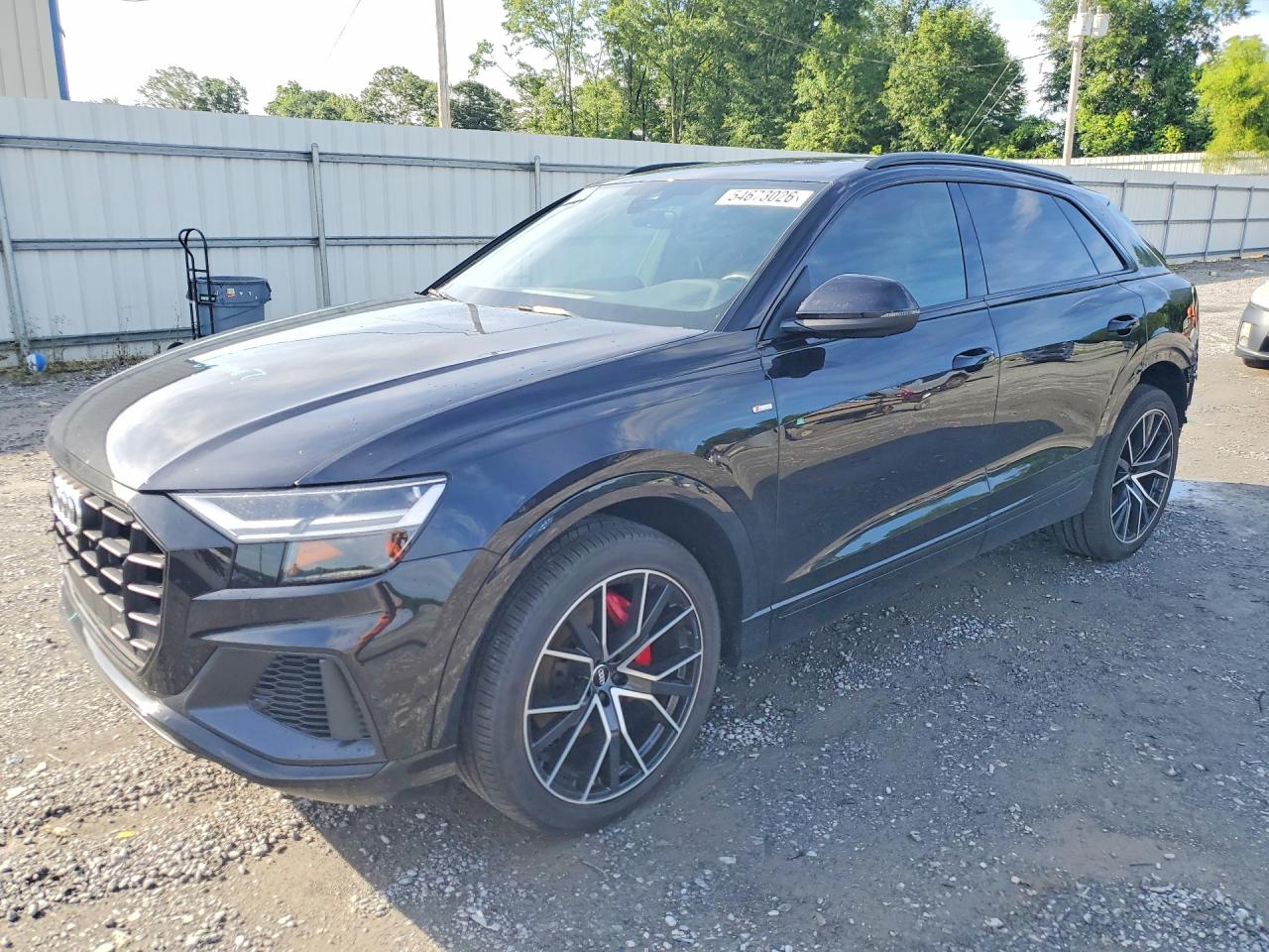 2020 Audi Q8 Premium Plus, VIN WA1EVAF15LD004940 — Rear end