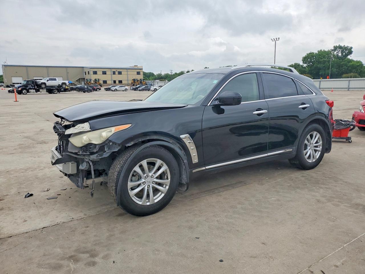 2011 Infiniti FX, VIN JN8AS1MU1BM712180 — Front end