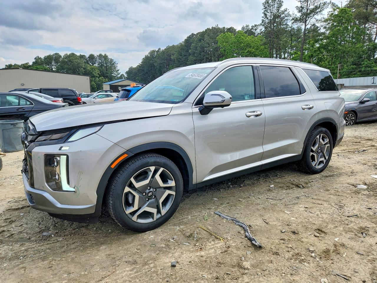 2024 Hyundai Palisade SEL, VIN KM8R4DGE7RU782318 — Rear end