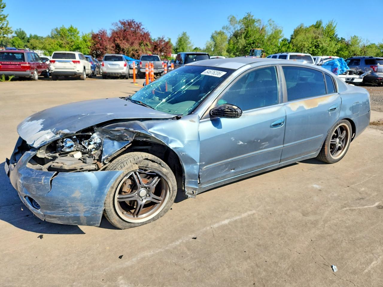 2002 Nissan Altima, VIN 1N4AL11D02C100058 — Front end