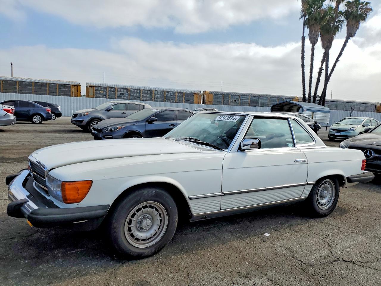 1982 Mercedes-Benz 380 SL, VIN WDBBA45A7CB018341 — Minor dents and scratches