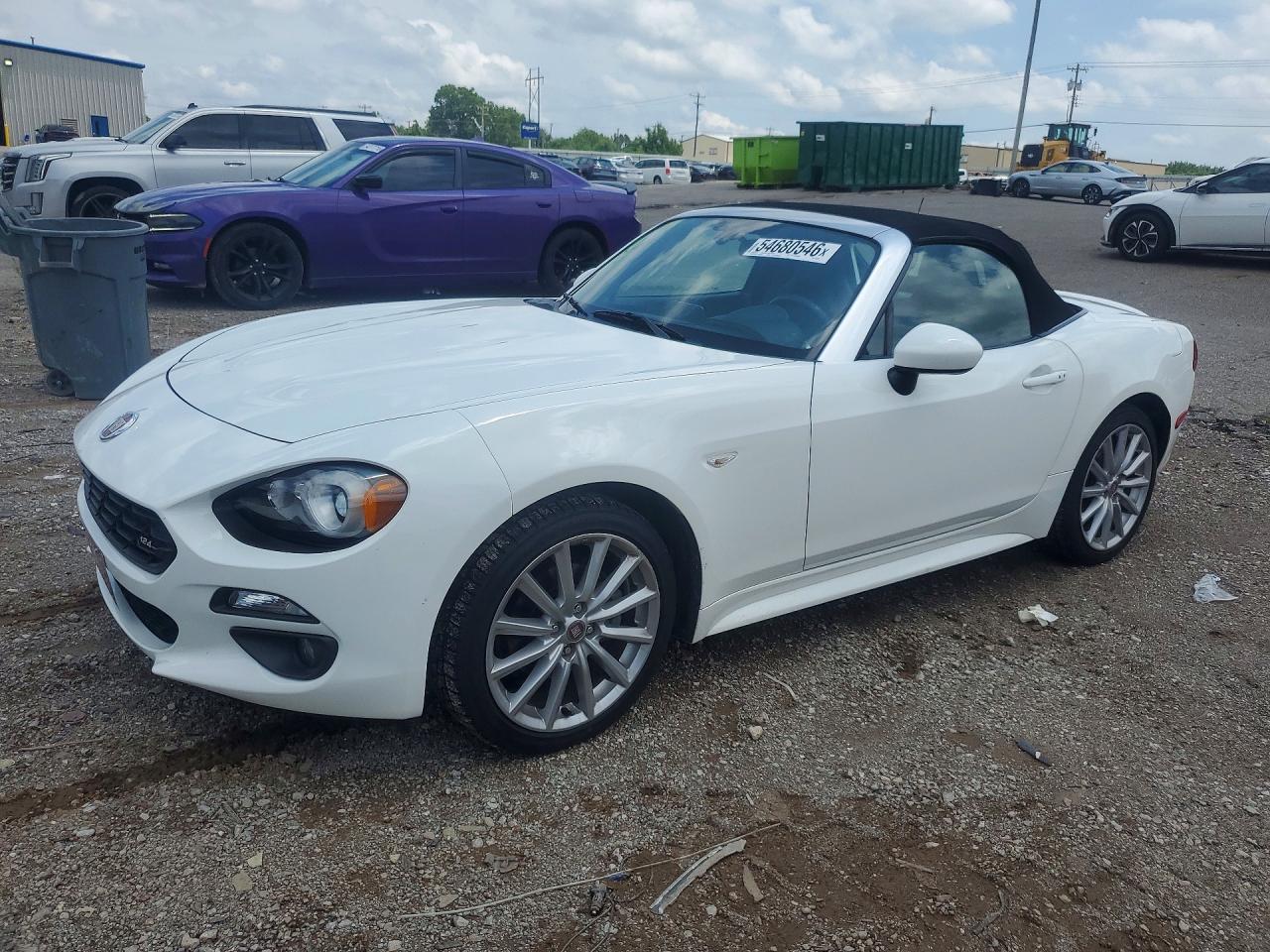 2017 FIAT 124 Spider Elaborazione Abarth, VIN JC1NFAEKXH0107098 — Rear end