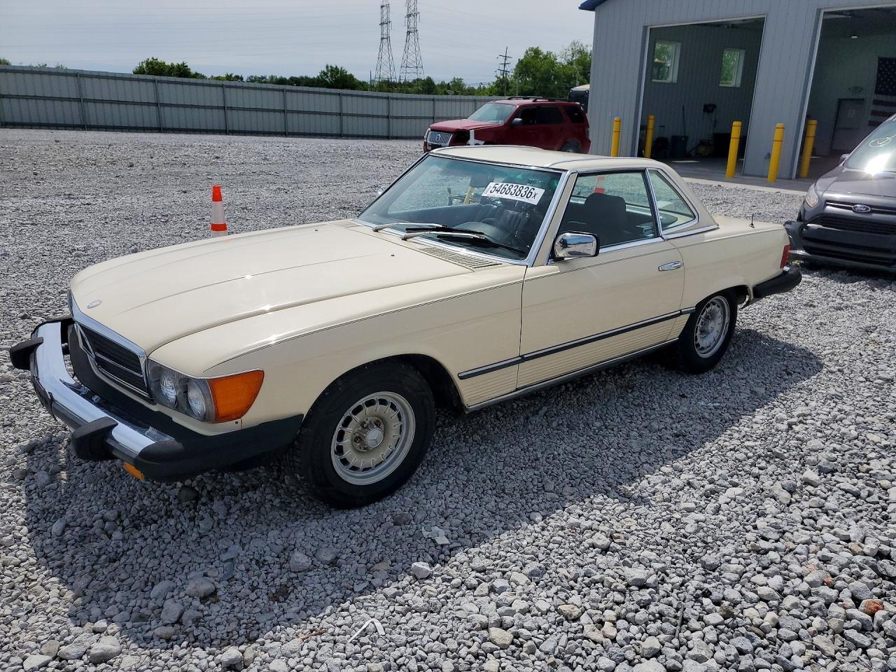 1983 Mercedes-Benz 380 SL, VIN WDBBA45A1DB022791 — Minor dents and scratches