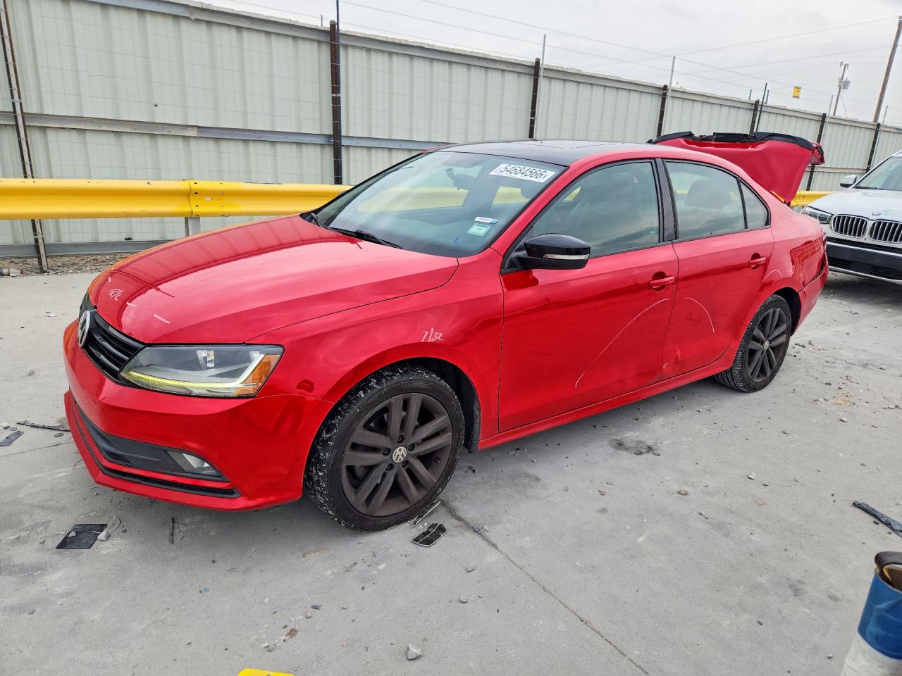 2018 Volkswagen Jetta SE Sport, VIN 3VWD17AJ5JM229025 — Rear end