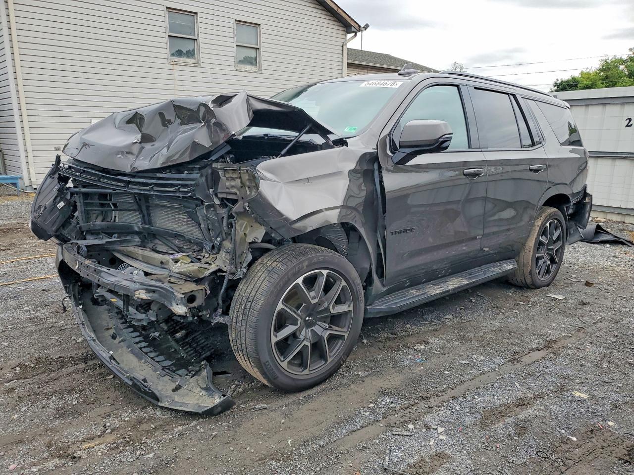 2021 Chevrolet Tahoe RST, VIN 1GNSKRKD7MR347244 — Front end