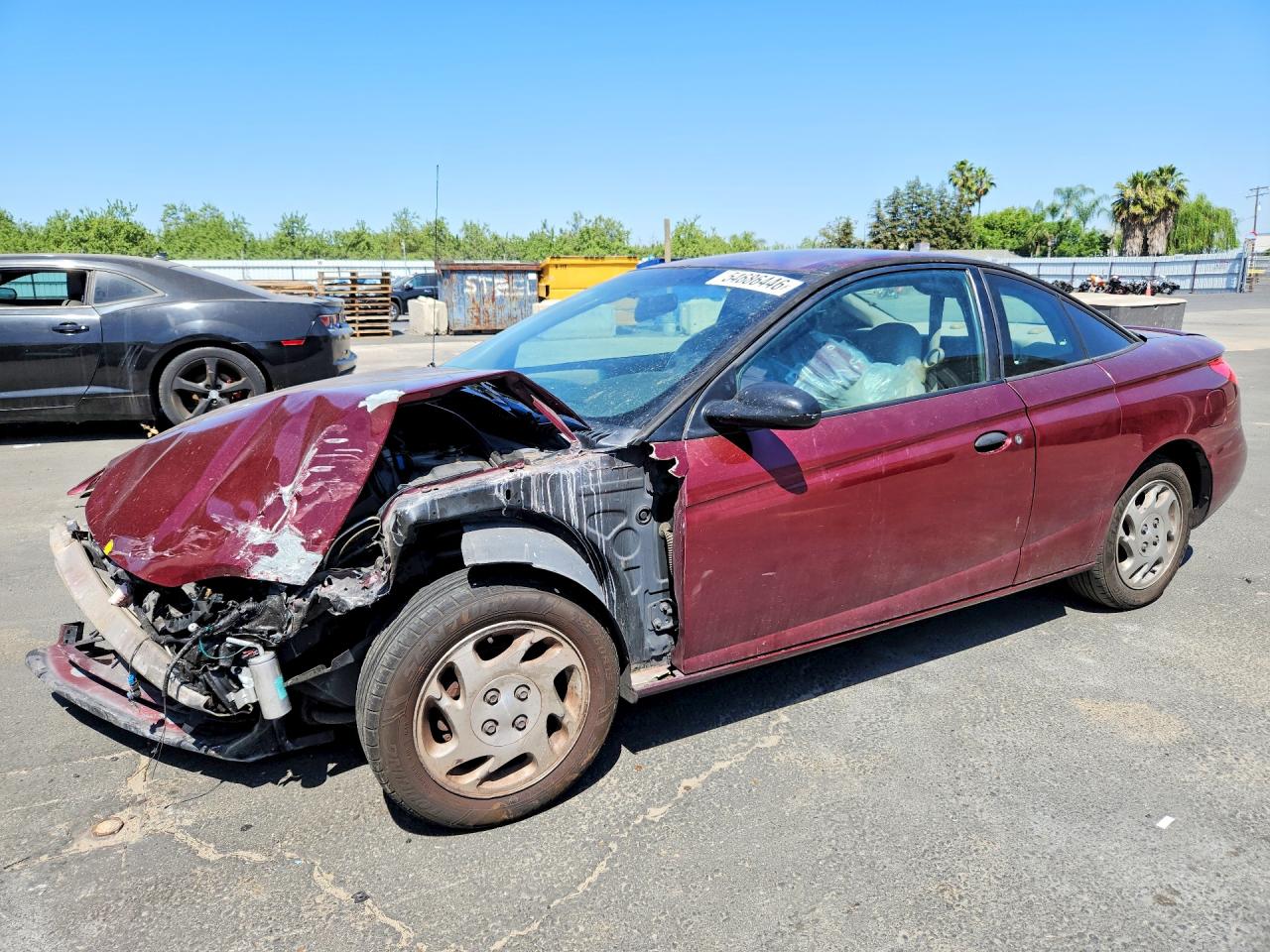 2002 Saturn SC, VIN 1G8ZP12862Z237015 — Перед