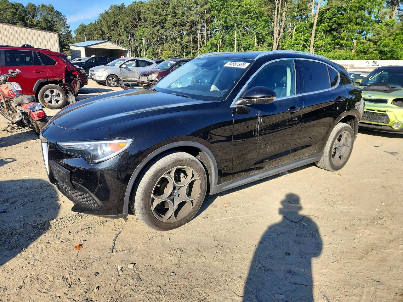 2018 Alfa Romeo Stelvio, VIN ZASFAKAN0J7B70291 — Rear end
