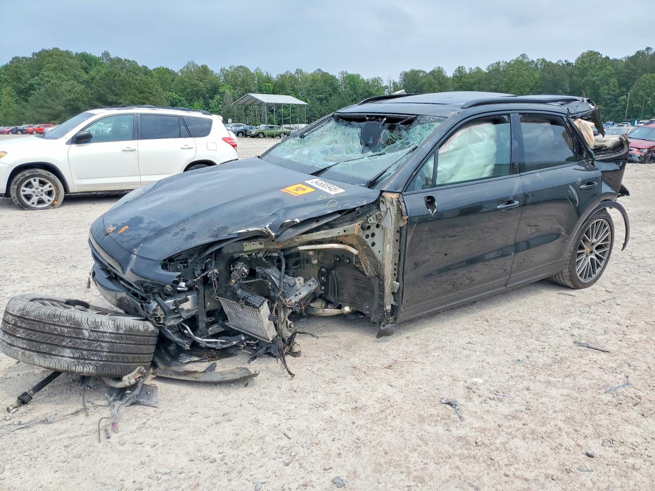 2023 Porsche Cayenne, VIN WP1AA2AY8PDA04557 — Rollover
