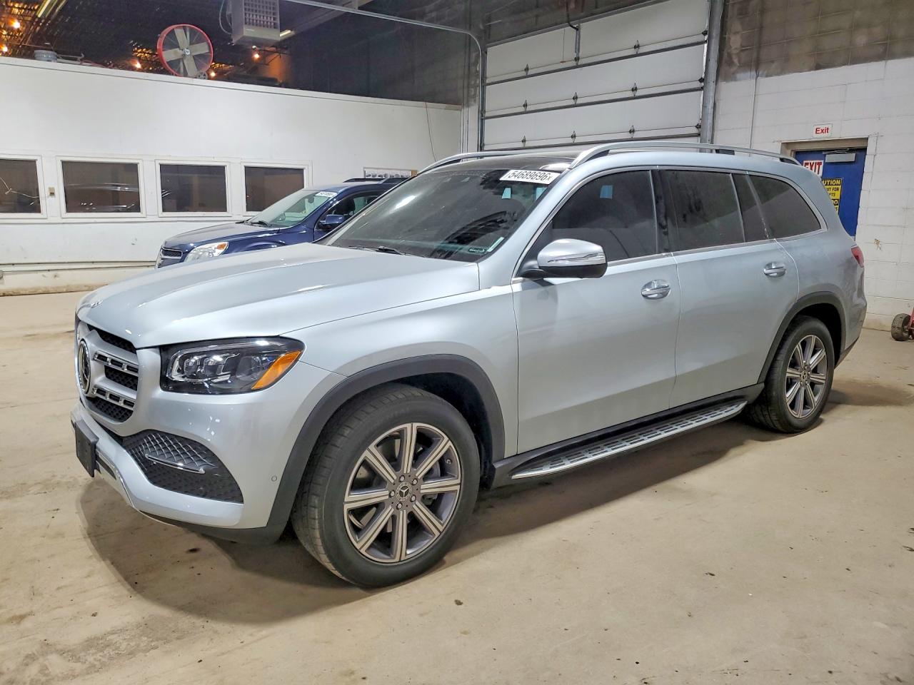 2022 Mercedes-Benz GLS 450, VIN 4JGFF5KE3NA700400 — Vandalism