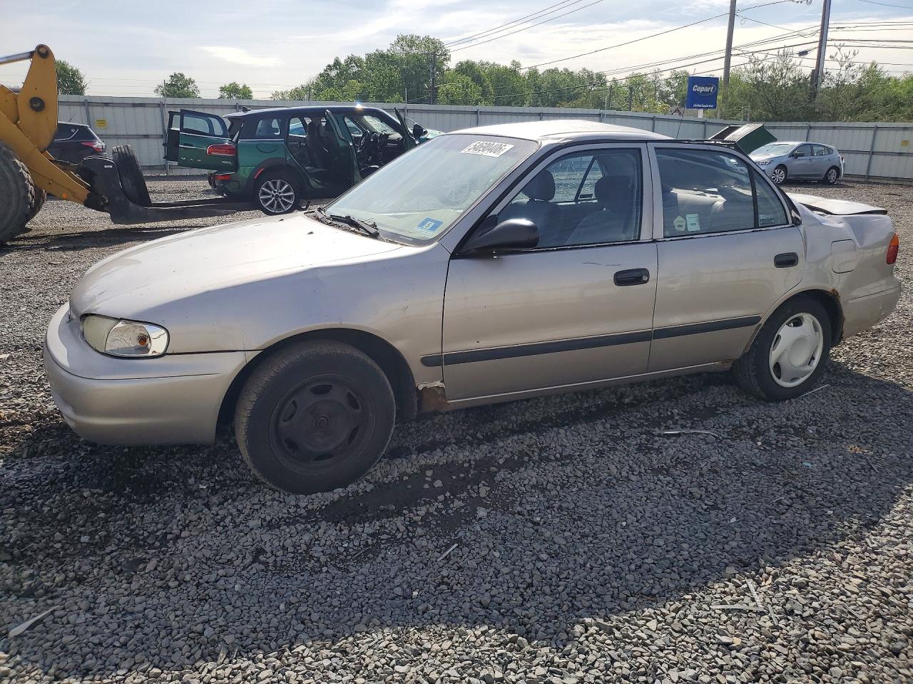 2001 Chevrolet Prizm, VIN 1Y1SK52861Z424195 — Roof