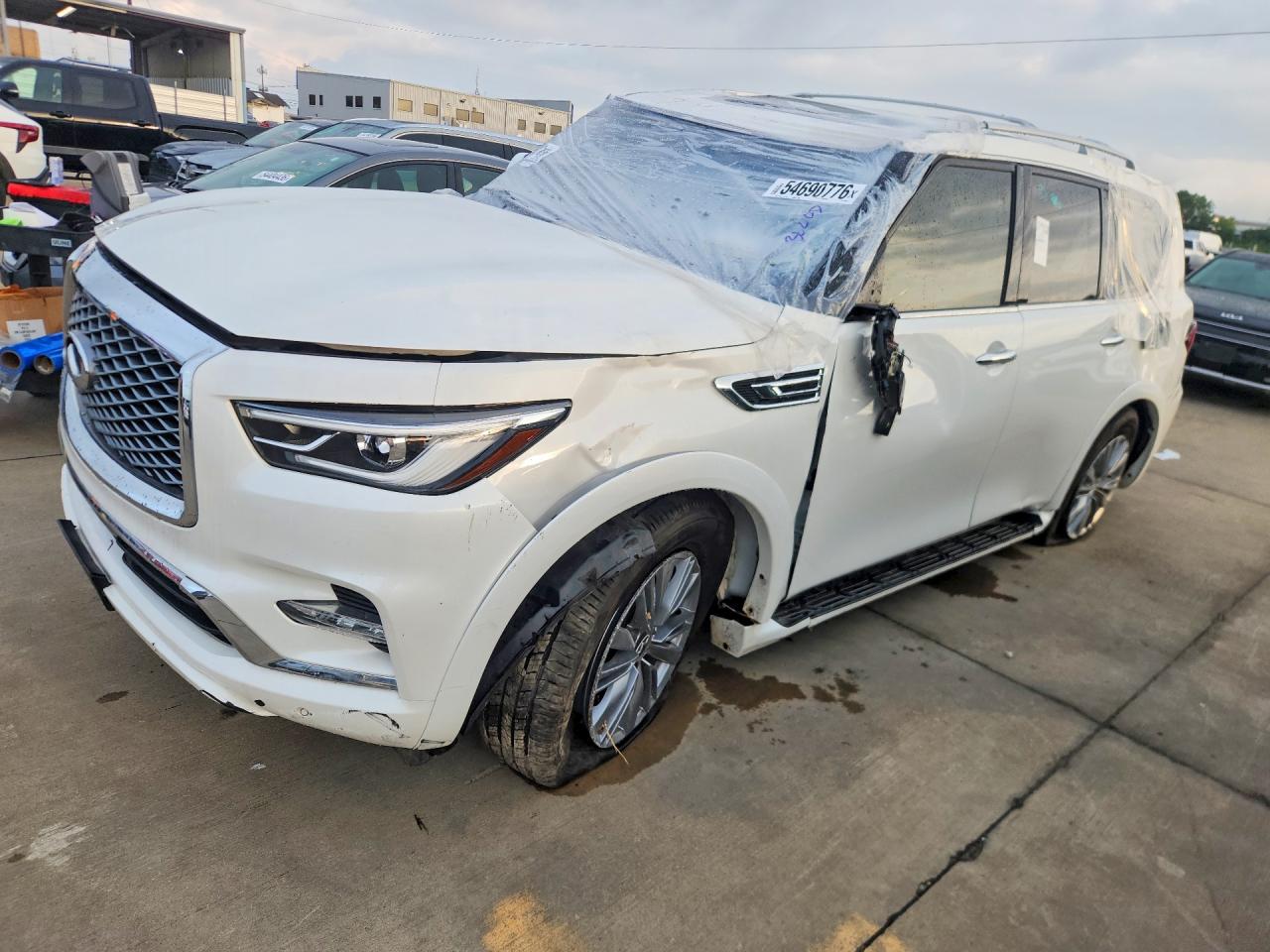 2022 Infiniti QX80 Premium Select, VIN JN8AZ2AC5N9485791 — Rollover