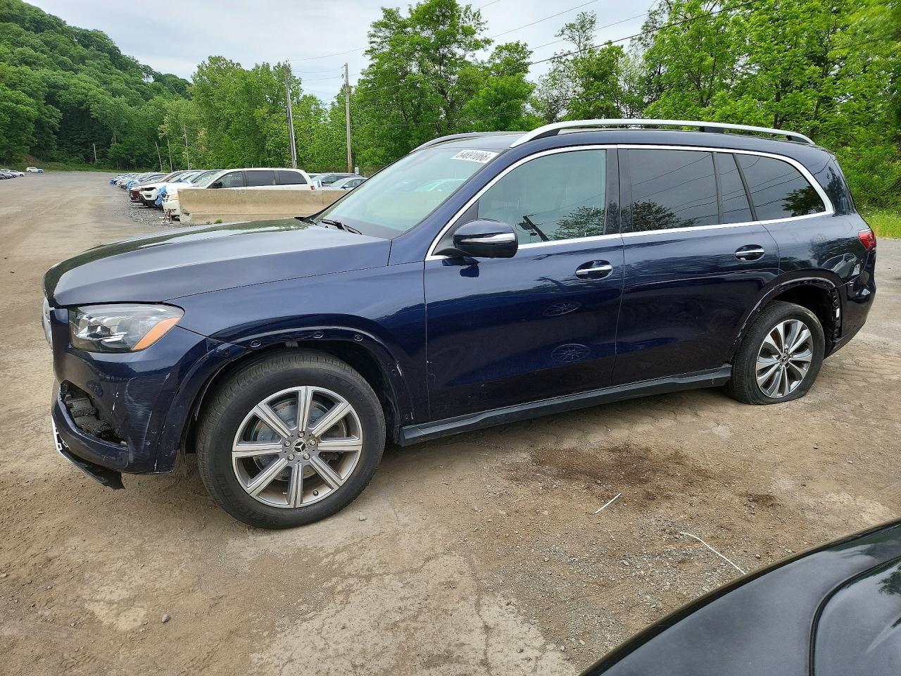 2022 Mercedes-Benz GLS 450, VIN 4JGFF5KE1NA732469 — Side