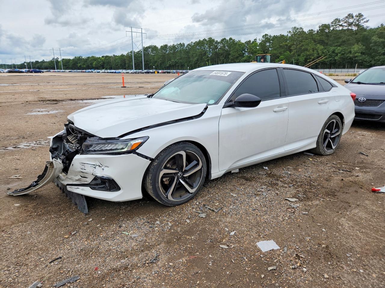 2021 Honda Accord Sport, VIN 1HGCV1F37MA123690 — Перед