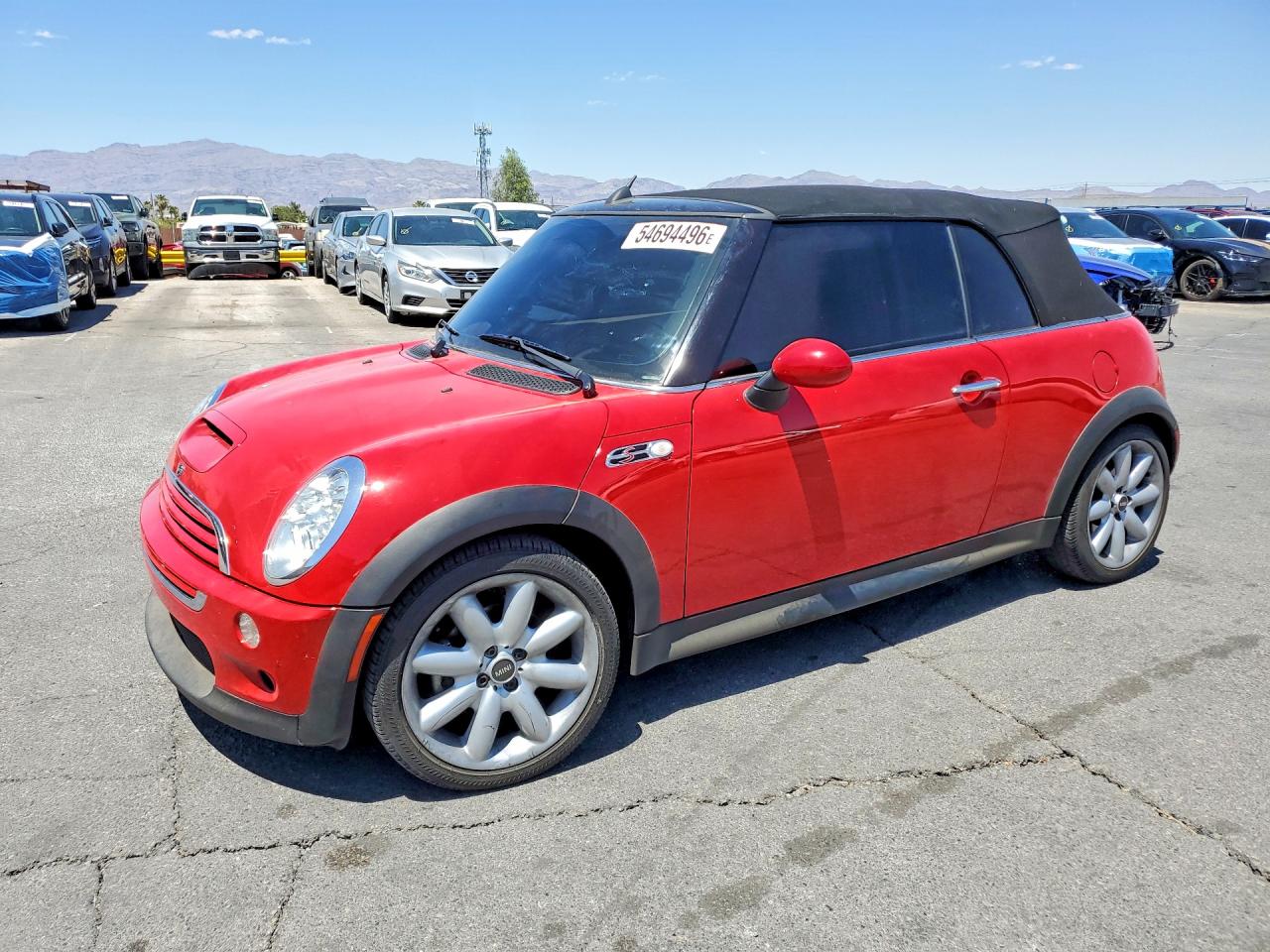 2006 MINI Convertible S, VIN WMWRH33546TK59099 — Side
